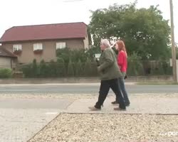 Young whore fucks old man